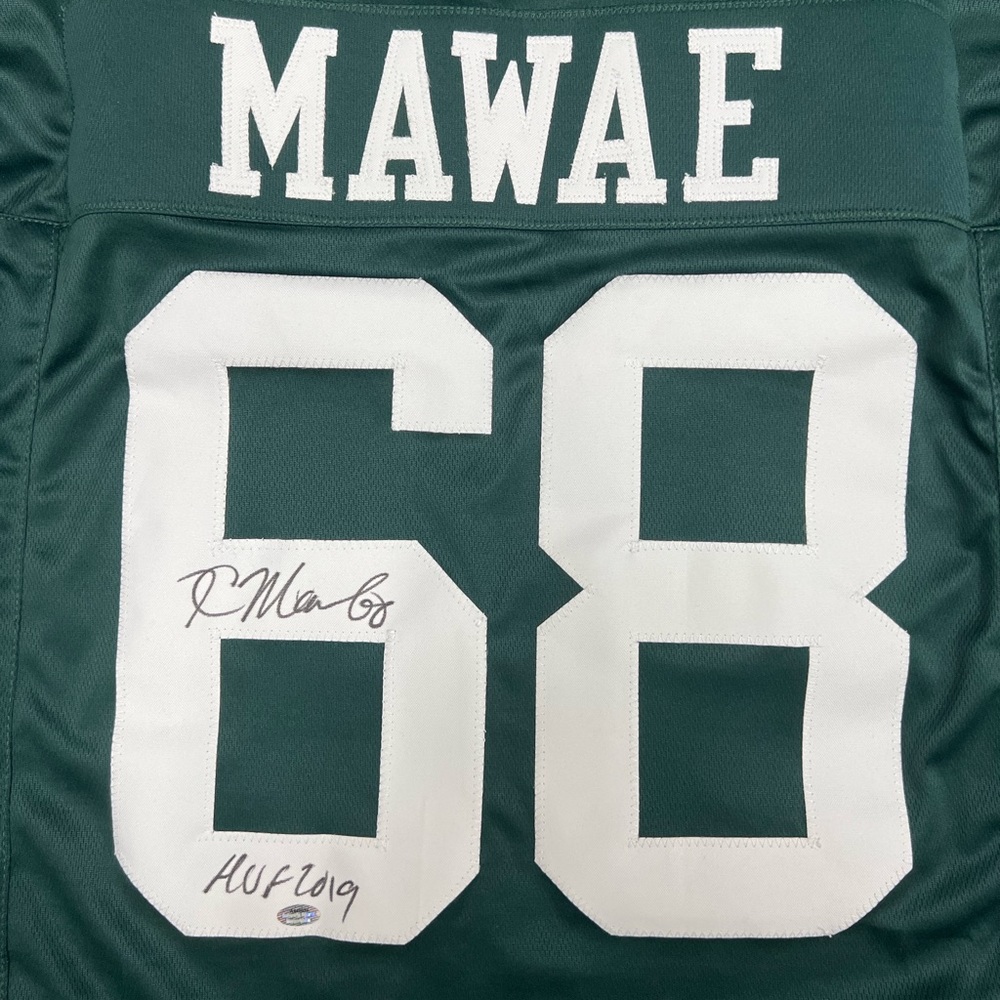 Kevin Mawae Signed Jersey Inscribed "HOF 2019" (Schwartz)